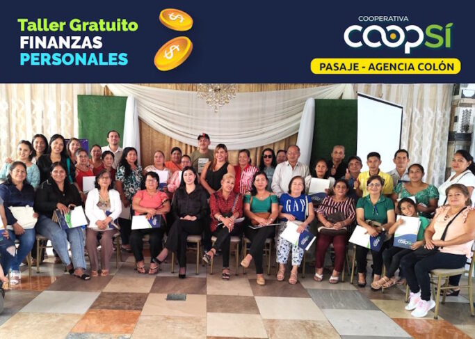 01 socios de Pasaje en capacitación de educación financiera