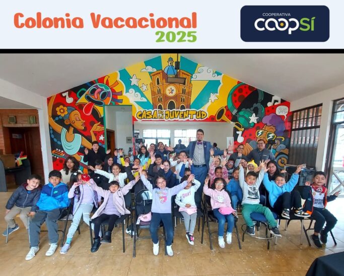 colonia (9) niños felices en colonia vacacional